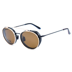 Vuarnet Brille aus schwarzem Edelstahl (Gestell)