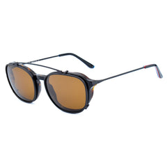 Vuarnet Brille aus schwarzem Edelstahl (Gestell)