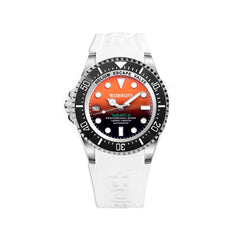 Bobroff White Rubber Sport Watch