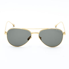 Belstaff – Braune Sonnenbrille aus Edelstahl