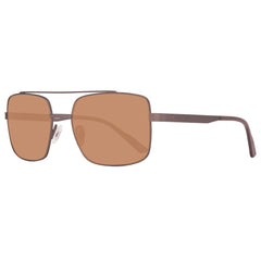 Helly Hansen – Braune Metallsonnenbrille