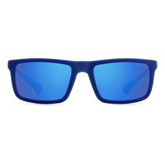 Polaroid Sonnenbrille aus weißem Gummi