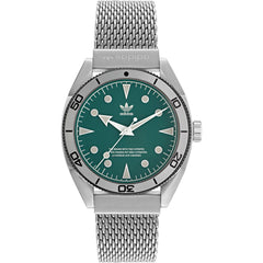 Adidas Gray Stainless Steel Dress Watch