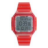 Adidas Red Resin Digital Watch