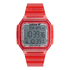 Adidas Digitaluhr aus Harz, mehrfarbig
