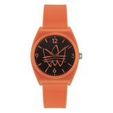 Adidas Orange Synthetic Sport Watch
