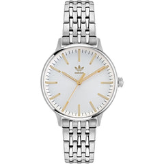 Adidas Gray Stainless Steel Dress Watch