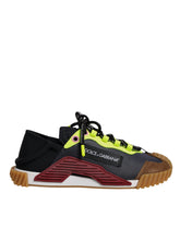 Dolce & Gabbana Mehrfarbige Nylon Low Top NS1 Sneakers Schuhe