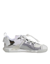 Dolce & Gabbana Mehrfarbige Nylon NS1 Low Top Sneakers Schuhe