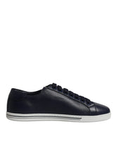 Dolce & Gabbana Blaue Low Top Herren Saint Tropez Sneaker Schuhe