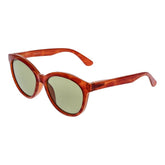 Serengeti Orangefarbene Sonnenbrille aus Kunststoff