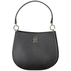 Tommy Hilfiger – Schwarze Polyester-Handtasche