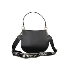 Tommy Hilfiger – Schwarze Polyester-Handtasche