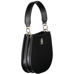 Tommy Hilfiger – Schwarze Polyester-Handtasche