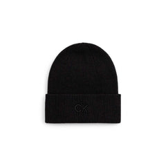 Calvin Klein Schwarzes Cap aus Bio-Baumwolle (Baseballmütze)