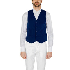 Only & Sons Blaue Polyester-Weste
