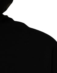Dolce & Gabbana Schwarzer Camouflage Kapuzenpullover
