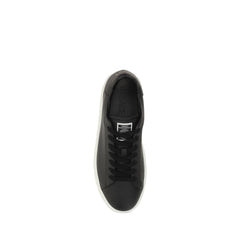 Versace Black Rubber Low Top Sneakers