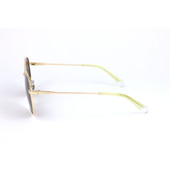 Polaroid Gold Metal Sunglasses