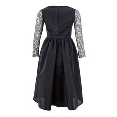 Lardini Cocktailkleid aus schwarzem Polyester