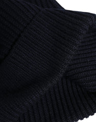 Dolce & Gabbana Blue Cashmere Knitted Winter Beanie Hat