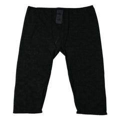 Dolce & Gabbana Schwarze Logo-Spitzen-Dessous, bauchfrei, eng anliegende Unterwäsche