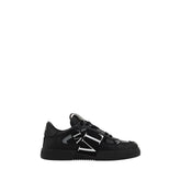 Valentino Garavani Schwarze Leder-Sneaker VL7N