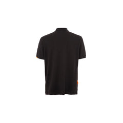 Suns Black Cotton Polo Shirt