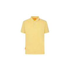 Suns Yellow Cotton Polo Shirt