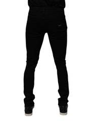 Dolce & Gabbana Schwarze Skinny-Jeans aus Baumwollstretch für Herren