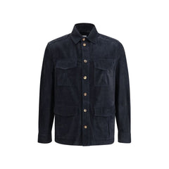 Brunello Cucinelli Hemdjacke aus Wildleder