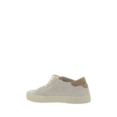 Brunello Cucinelli Sneaker aus cremeweißem Leder
