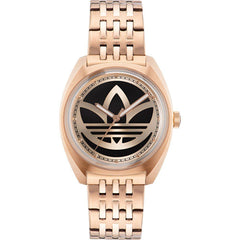Adidas Mehrfarbige Edelstahl-Armbanduhr