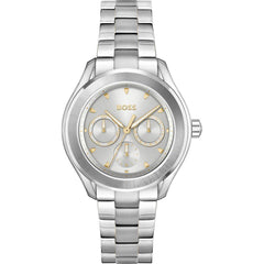 Hugo Boss Silver Stainless Steel Dress Watch