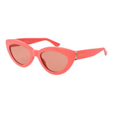 Rosa Plastik-Sonnenbrille mit Glitzer