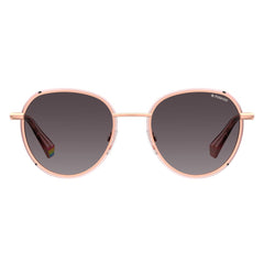 Polaroid Rose Gold Metal Sunglasses