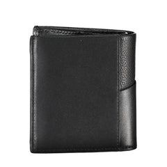 Calvin Klein Black Recycled Polyester Men Wallet
