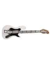 Dolce & Gabbana Anstecknadel/Brosche Gitarre, Messing, goldfarben, Logo, Perlen