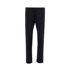 Valentino Garavani Black Wool Dress Pants