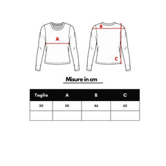 Gran Sasso rotes Woll-Sweatshirt