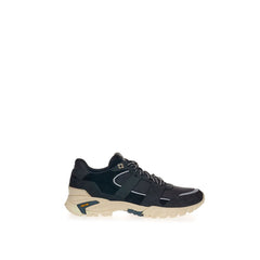 Lardini Schwarze Wildleder-Athletik-Sneakers