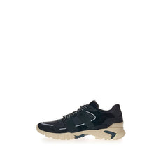 Lardini Schwarze Wildleder-Athletik-Sneakers