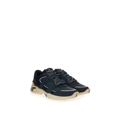 Lardini Schwarze Wildleder-Athletik-Sneakers