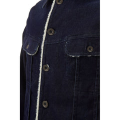 Lardini Jeansjacke aus blauer Baumwolle