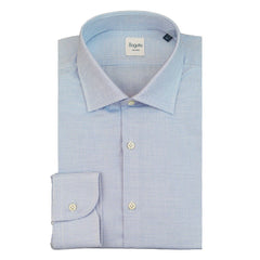 Bagutta Blue Cotton Men's Shirt