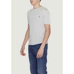 U.S. POLO ASSN. Graues Baumwoll-T-Shirt