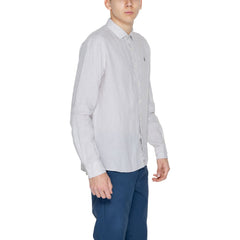 U.S. POLO ASSN. Beiges Leinenhemd