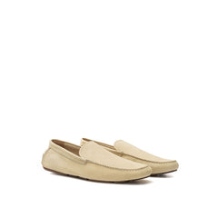 Bally Mokassin aus beigem Leder