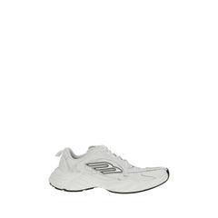 Balenciaga White Calf Leather Bos Taurus Athletic Sneakers