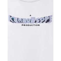 Kenzo Weißes Baumwoll-T-Shirt